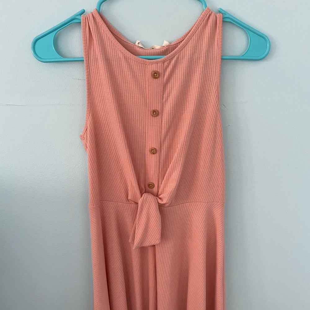 Peach Dress